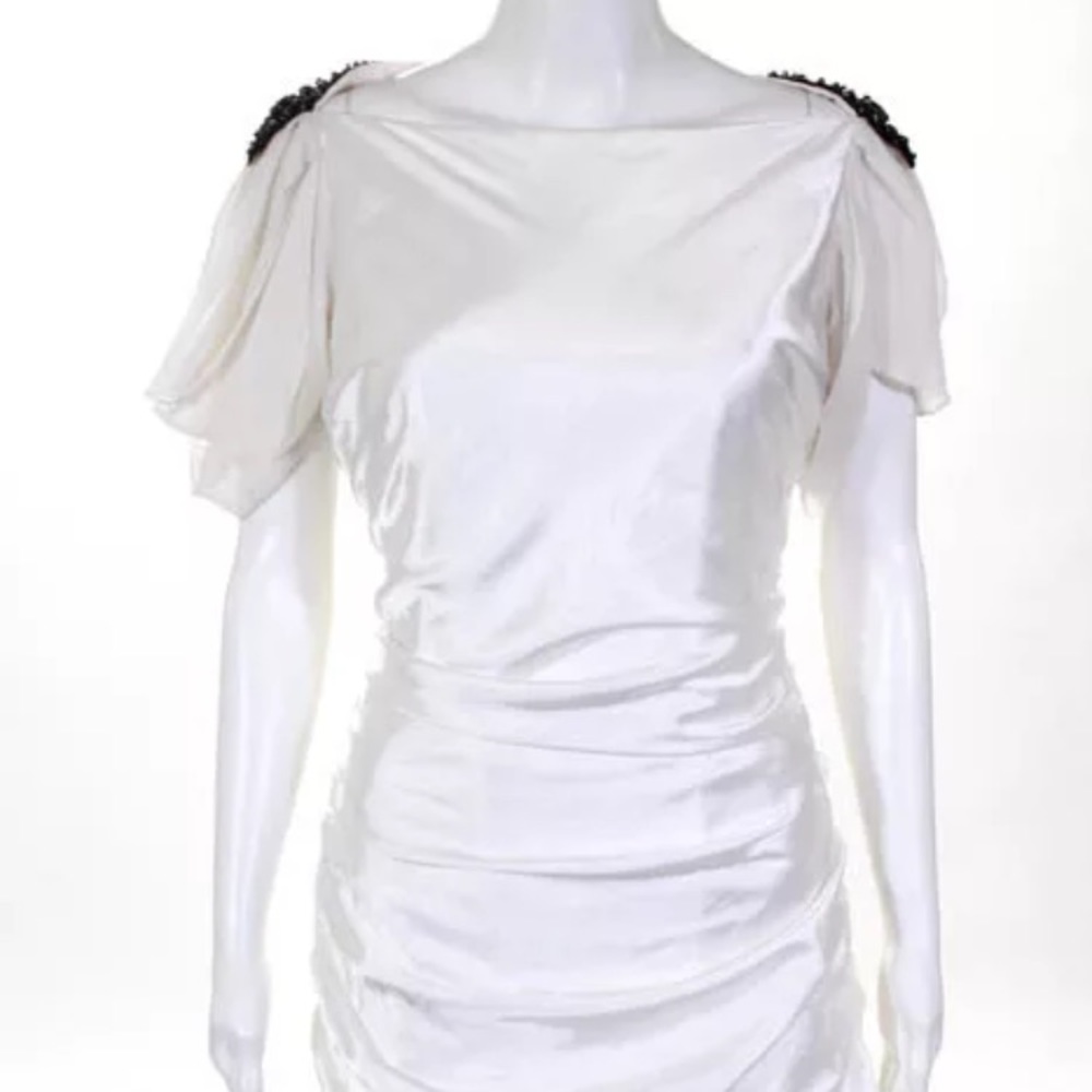 SOLD!!Beautiful white dress